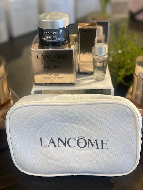 LANCOME ABSOLUE トライアルセット　6点+ポーチ 6 Piece Gift with Lancome Absolue Purchase! – Mia Dolce Havelock North